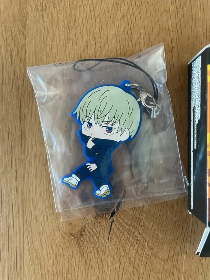 Jujutsu Kaisen – Porte-clés caoutchouc Inumaki Toge Ichiban Kuji Kyun-Chara Illustrations 7 cm - photo numéro 2