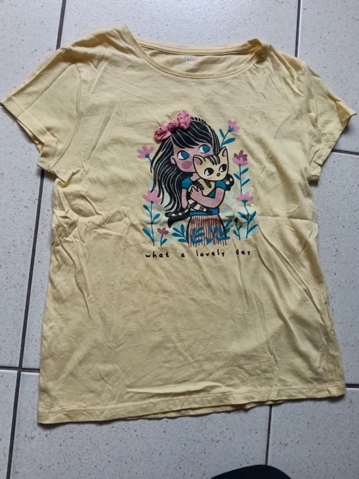 Tee shirt 12ans Kiabi