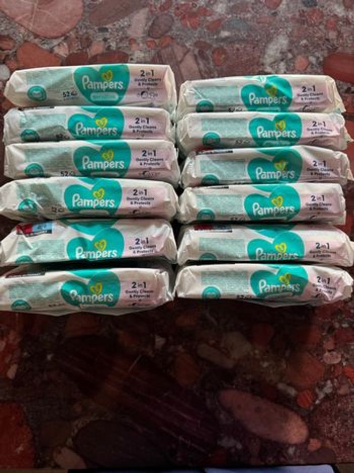 Lingettes Pampers Sensitive