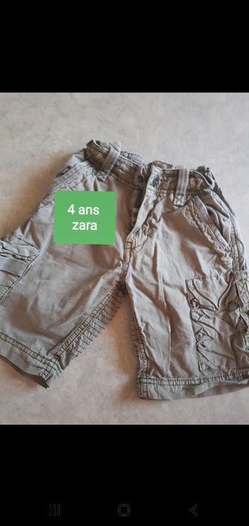 Short garçon  zara