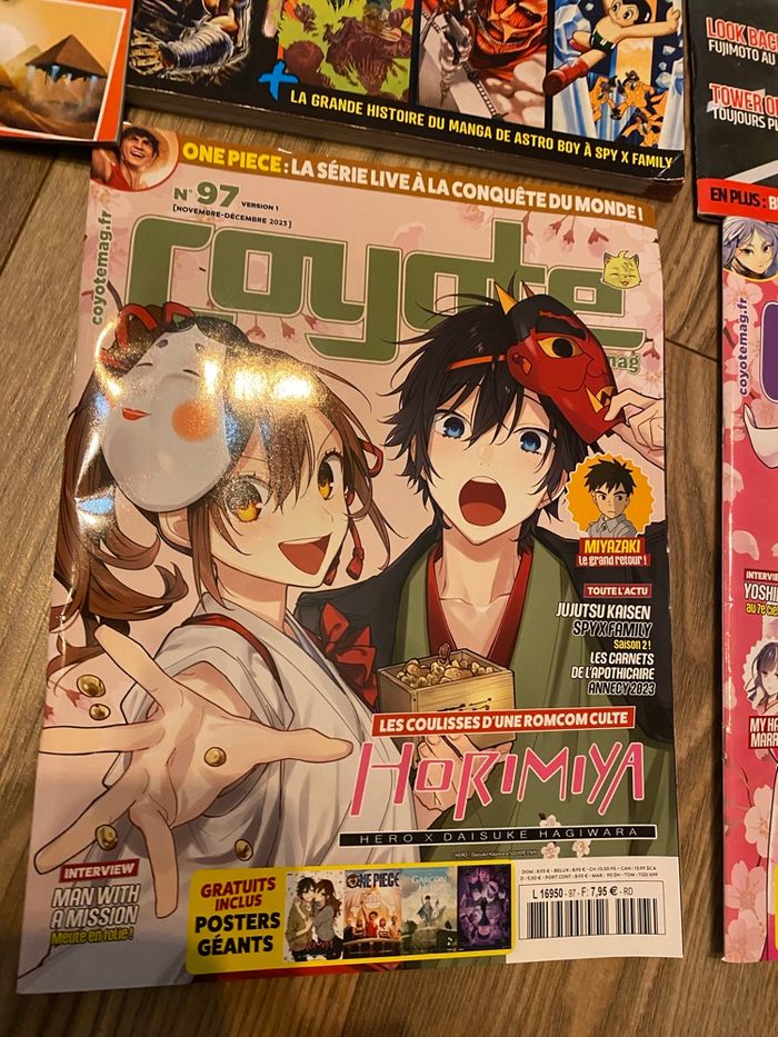 Lot 9 magazines spécial mangas - photo numéro 8