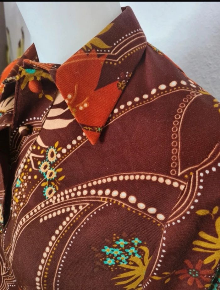Chemise vintage fleurie - photo numéro 2