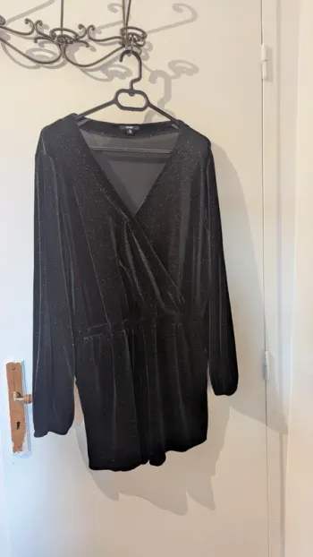 Combishort noir kiabi