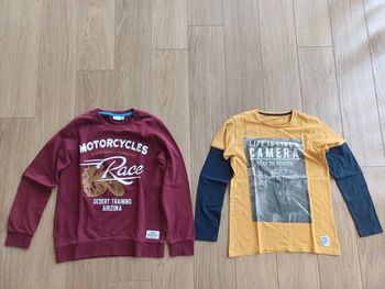 Lot de 2 tee-shirts/pulls Name It en 11/12 ans