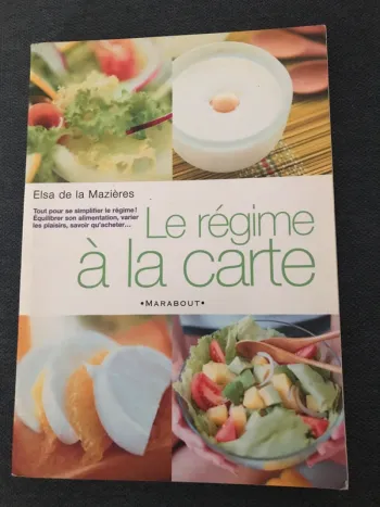 Livre : Le régime à la carte