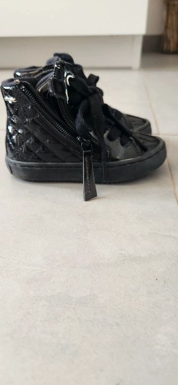 Bottines vernies fille