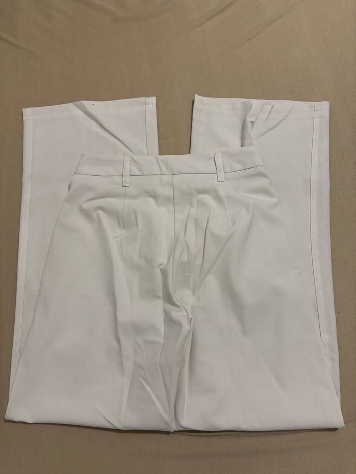 pantalon large blanc - photo numéro 4