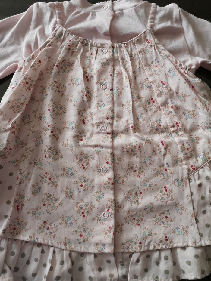 Robe avec tee-shirt intégré 6 mois Absorba - photo numéro 3
