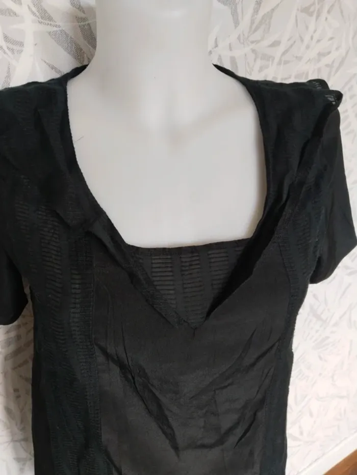 Joli haut ou blouse femme marque Cotélac taille S 36 - photo numéro 4