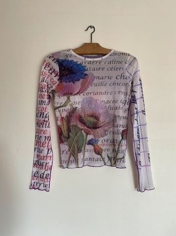 Haut cop coquelicots