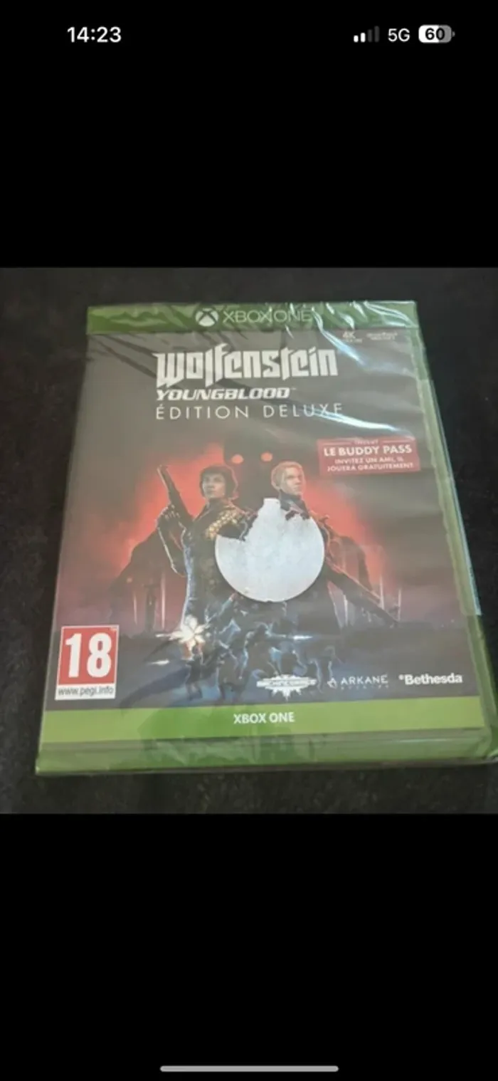 Wolfenstein: Youngblood - Édition Deluxe pour Xbox One.
