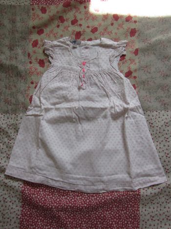 Robe été blanche 18 mois