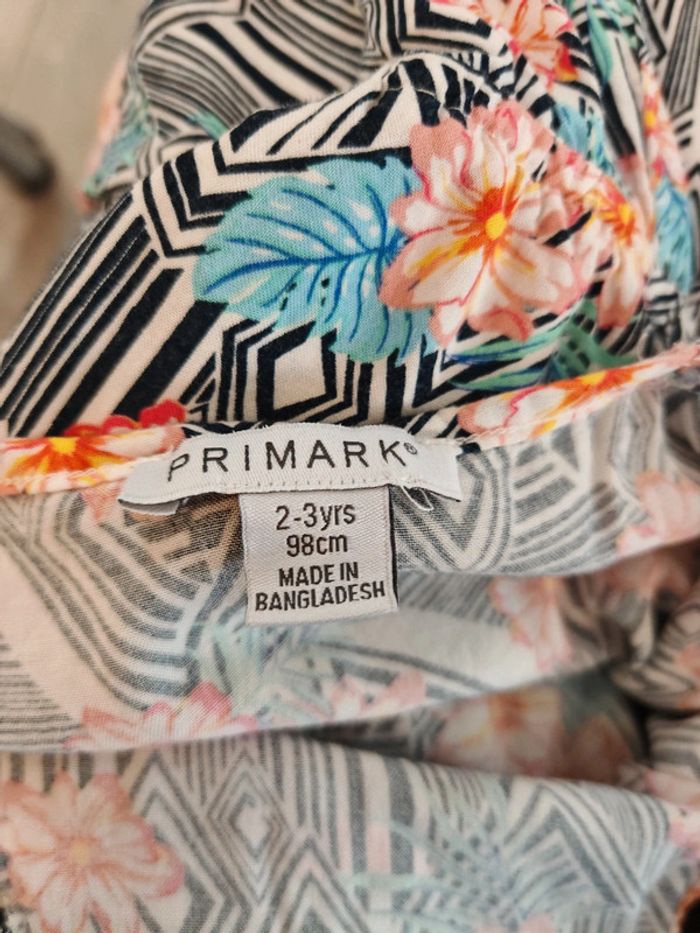 Combi-short d'été multicolore 2/3 ans - photo numéro 3