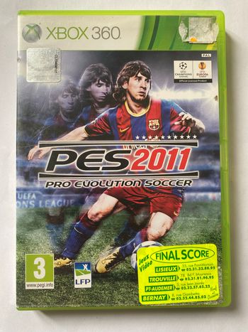 Pes 2011 xbox 360