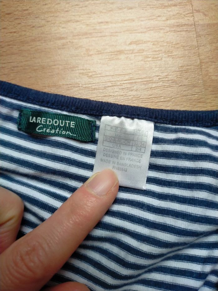 Débardeur marinière - photo numéro 2