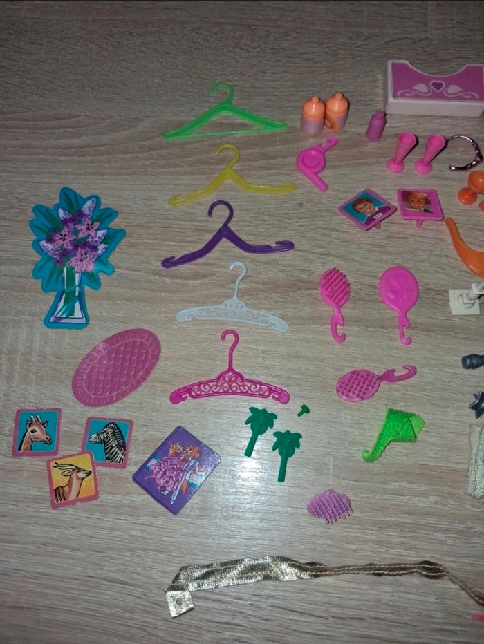 Lot accessoires Barbie Mattel Vintage - photo numéro 3