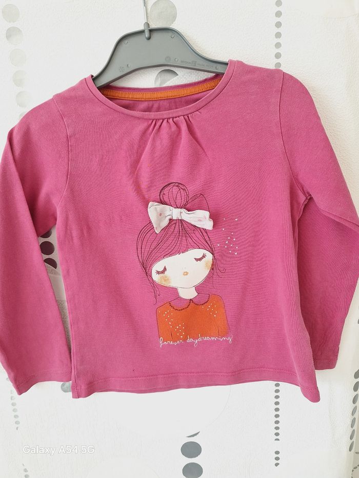 Lot de 3 Tee-shirt 4 ans Tape à l'œil, Hasbro,Vertbaudet. - photo numéro 2