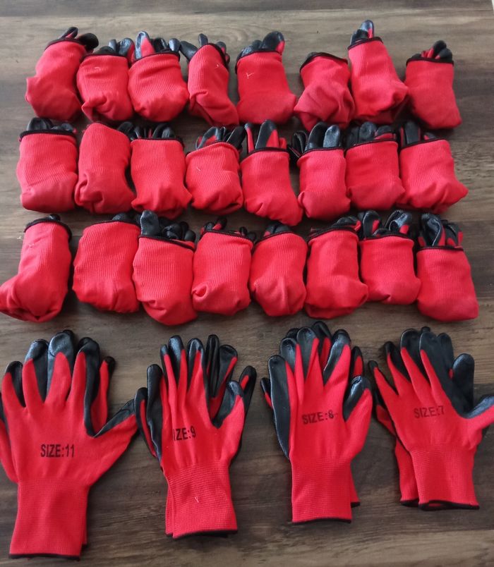 Lot revendeur  de gants de protection 