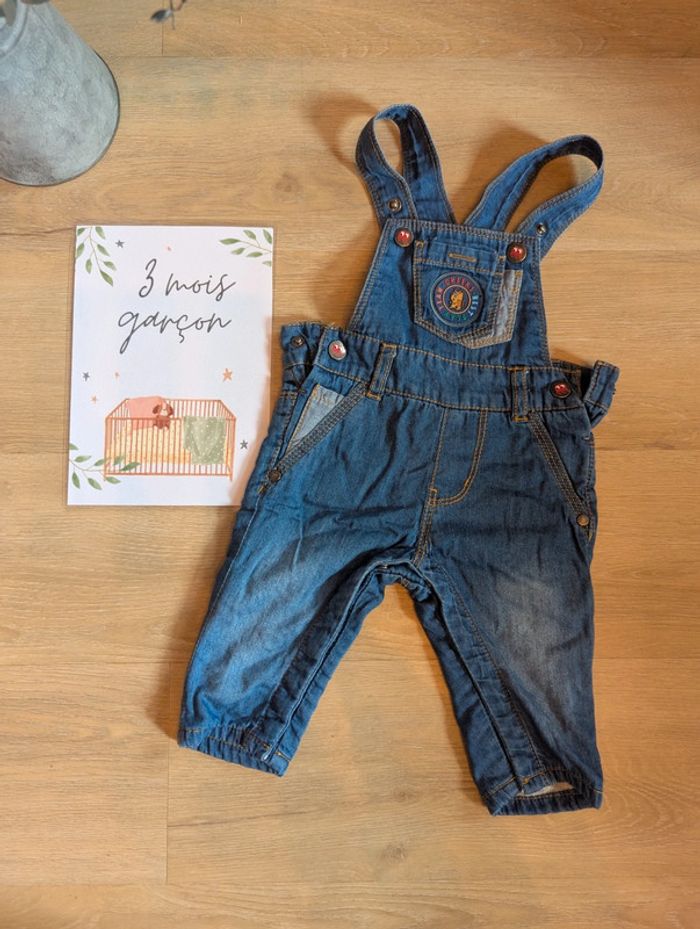 Salopette pantalon jean Creeks 3 mois