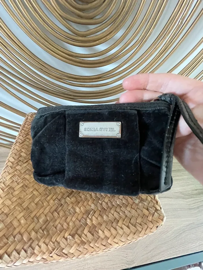 Portefeuille Sonia Rykiel en velours - photo numéro 8