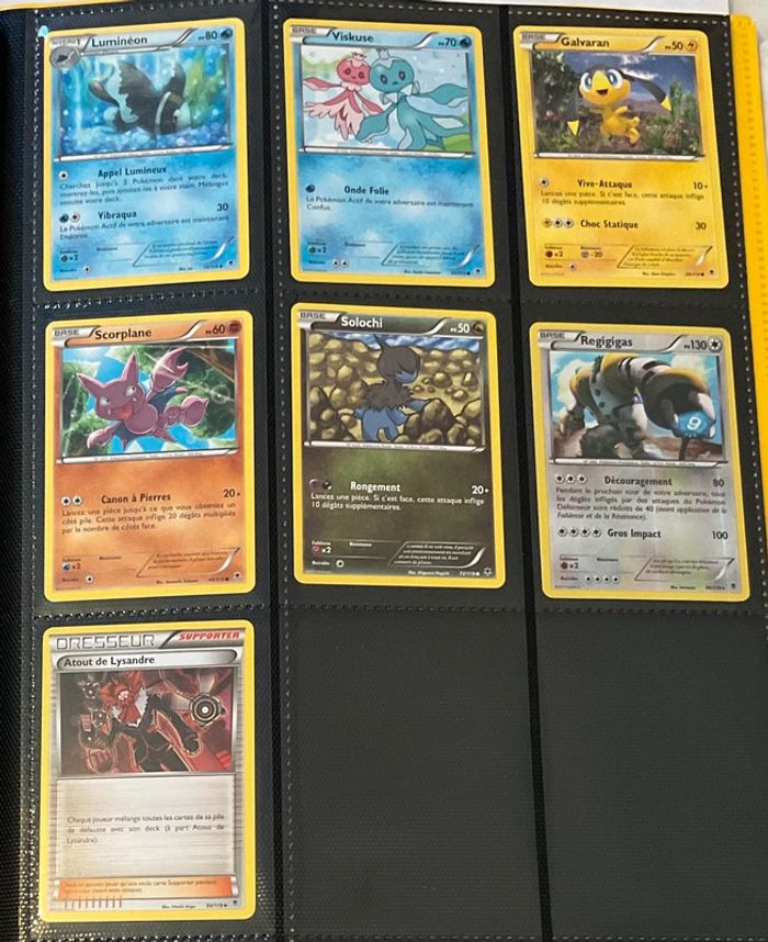 Lot carte Pokémon XY