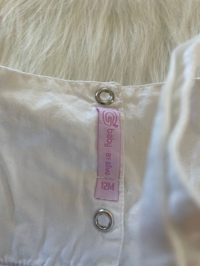 Très jolie robe été taille 12 mois de chez gemo - photo numéro 2