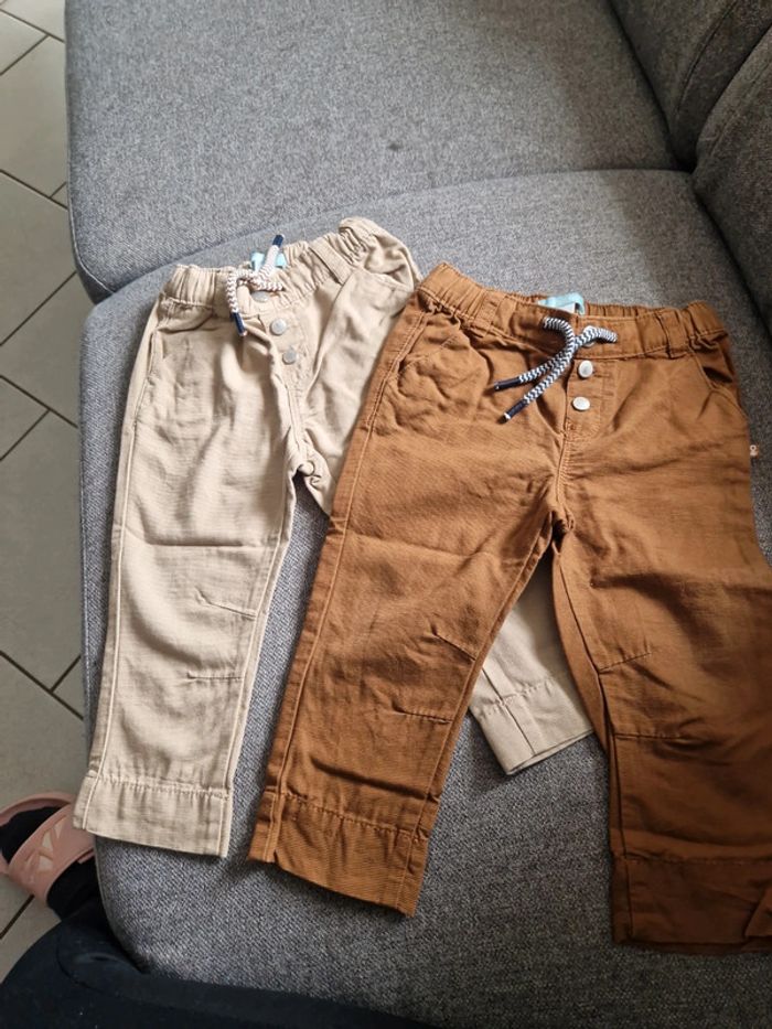 Lot de 2 pantalons