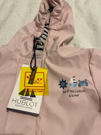 Imperméable bébé neuf