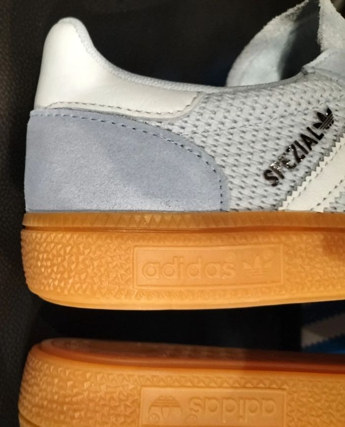 Baskets Adidas Spezial bimatières - bleu clair - photo numéro 9