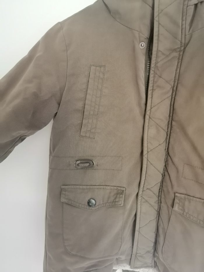 Menteau a capuche kaki hiver - photo numéro 6