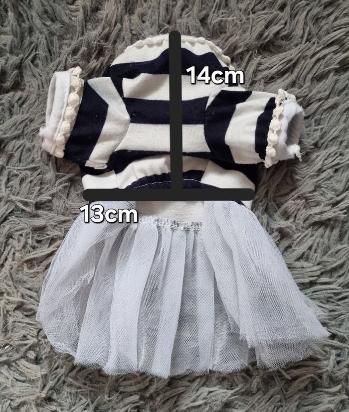 Robe style marin taille XS chien ou chat - photo numéro 3