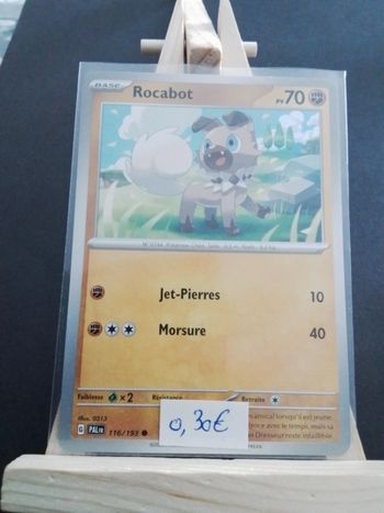 Carte Pokémon Rocabot 116/193