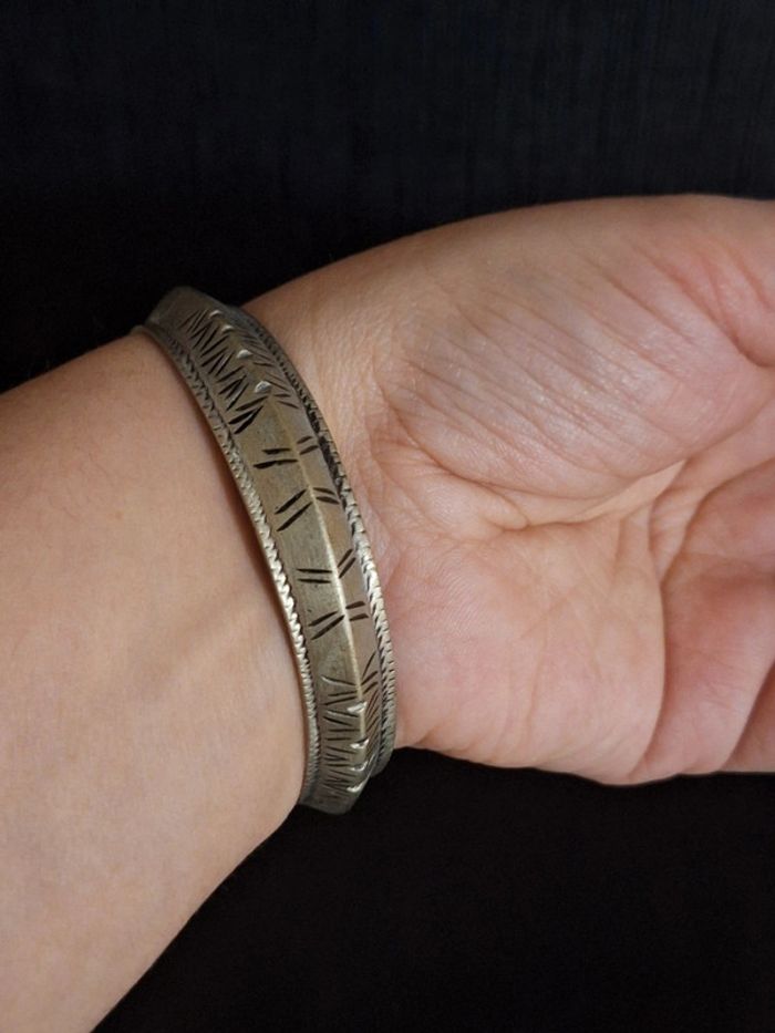 Bracelet ancien touareg artisanat Afrique saharienne - photo numéro 4