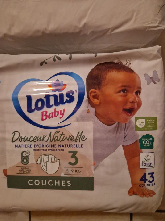 172 couches Lotus baby taille 3 - photo numéro 2