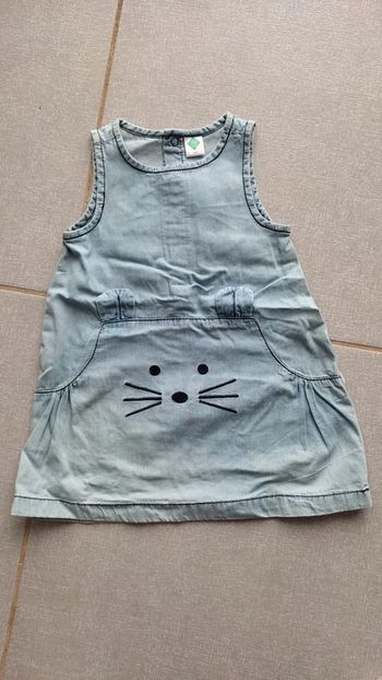 Robe en jean Tex Baby T.18 M