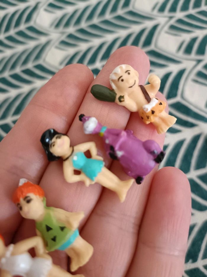 Lot de figurines style Polly pocket Pierrafeu - photo numéro 4