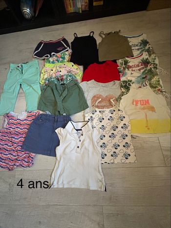 Lot de vêtement 4 ans 