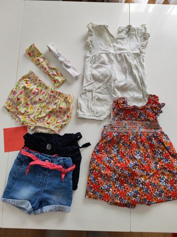 Lot vêtements été 9 mois