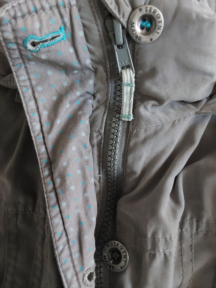 Manteau long sergent major fille 10 ans - photo numéro 9