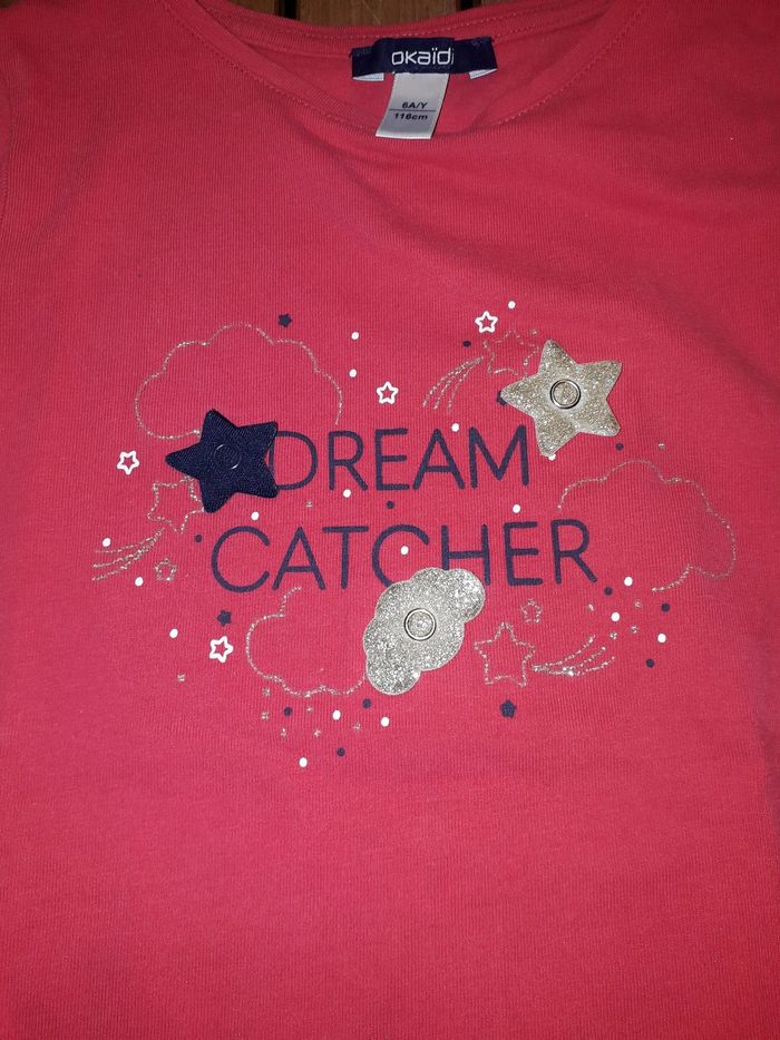 Tee shirt fille T 6 ans - photo numéro 2