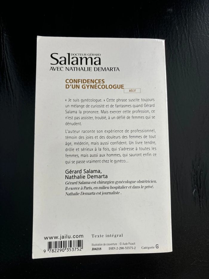 Confidence d’un gynécologue - photo numéro 2