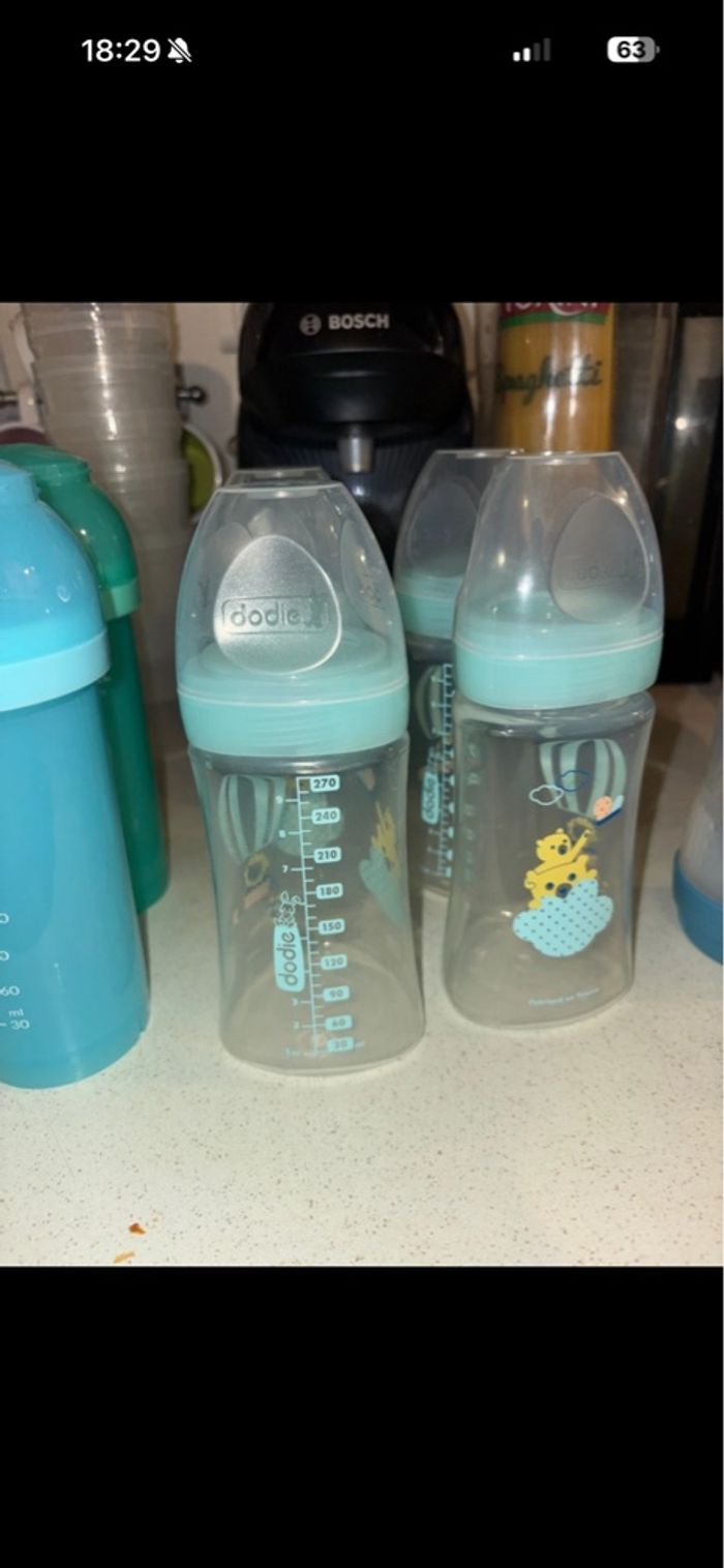 Lot de 9 biberon 270ml 3 marques - photo numéro 2