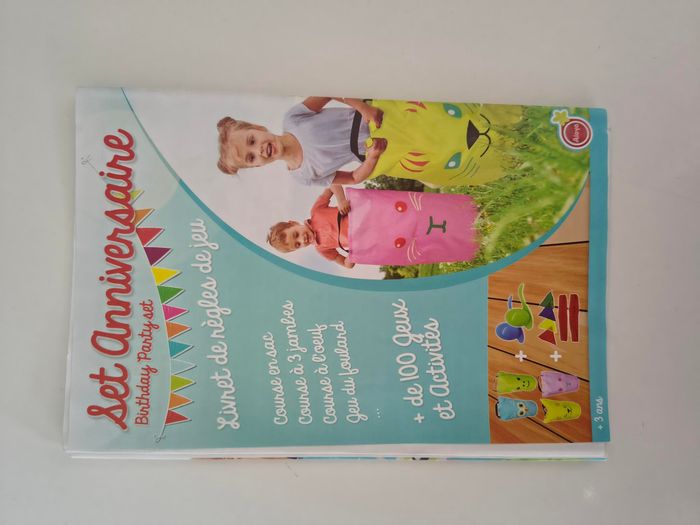 Set anniversaire multi jeux enfant ALOYA 50 activités - photo numéro 6