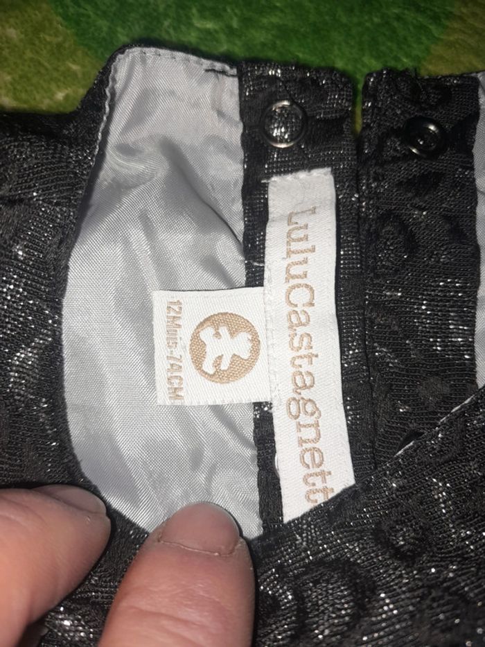 Robe lulu castagnettes 12 mois 👧 - photo numéro 3