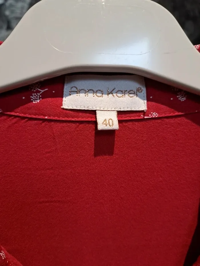 Robe/tunique rouge 40 - photo numéro 5