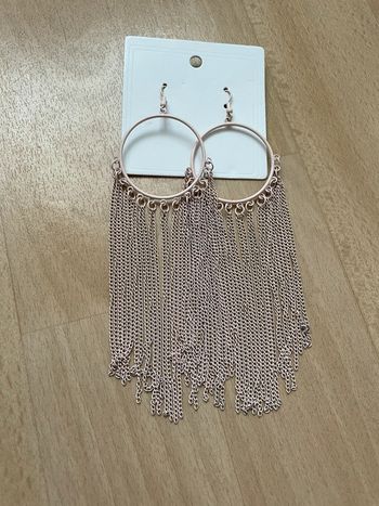 Boucles d’oreilles roses