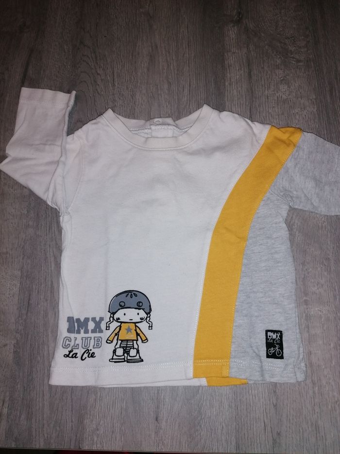 T-shirt manches longues 6 mois