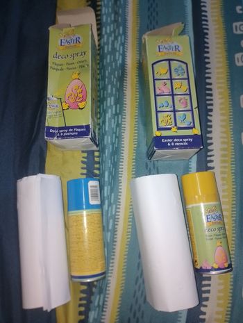 Déco spray neuf Pâques Easter traditions