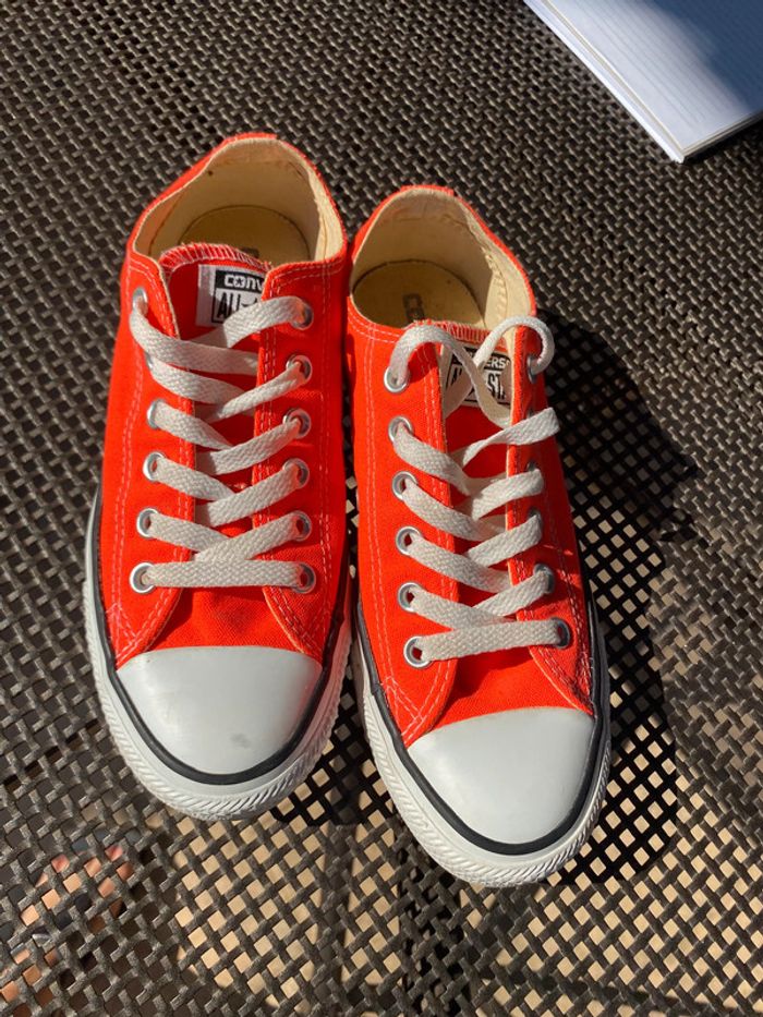 Converse orange 37,5 - photo numéro 4