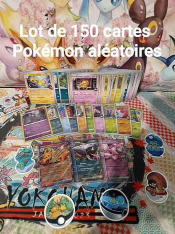 💫Lot Pokémon – 150 cartes aléatoires 💫
